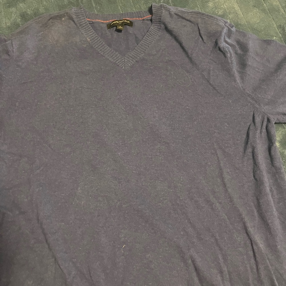 Banana republic purple sweater